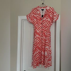 Geometric Print Dress